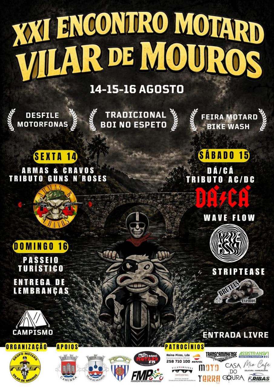 XXI Encontro Motard Vilar de Mouros