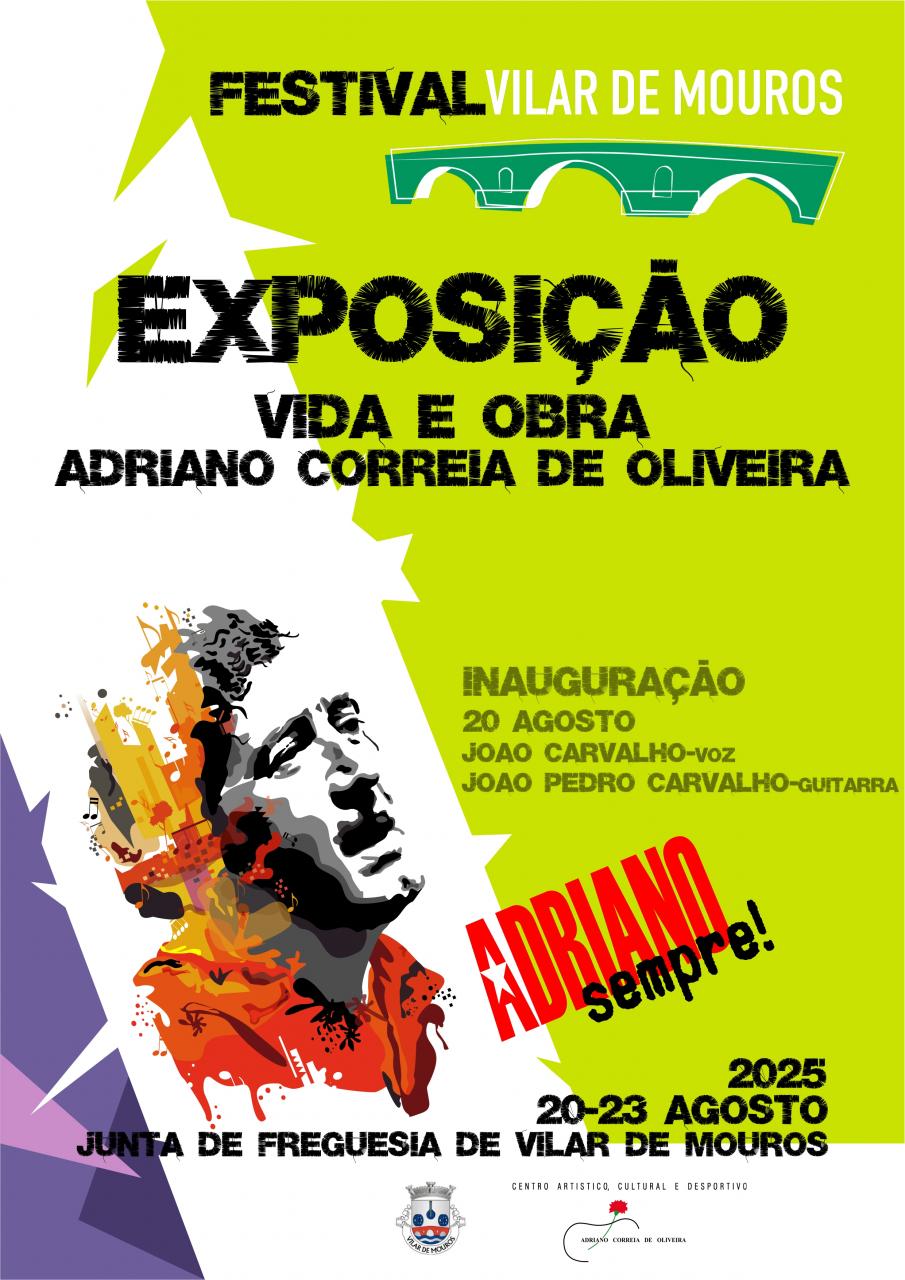 Exposição Adriano Correia de Oliveira